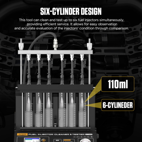 AUTOOL CT500 - Priemyselný čistič a tester vstrekovačov GDI/EFI/FSI