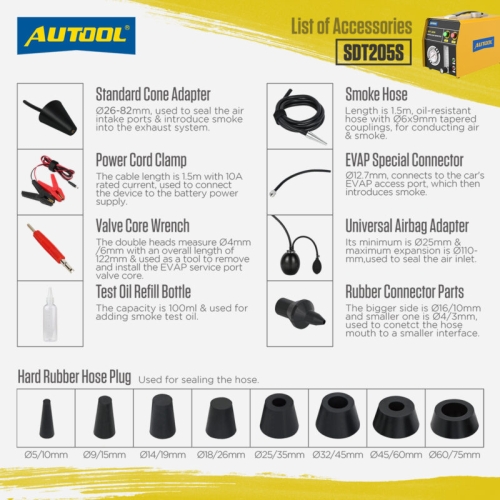 Detektor dymu AUTOOL SDT205S