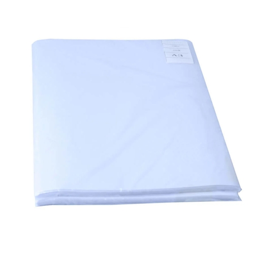 Biely film typ A A3 DTF UV