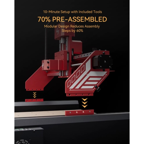 CNC frézka Atomstack C4 Pro + príslušenstvo