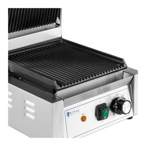 Grill kontaktowy - 1800W - ryflowany