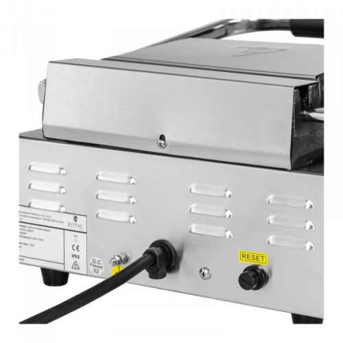 Grill kontaktowy - 1800W - ryflowany