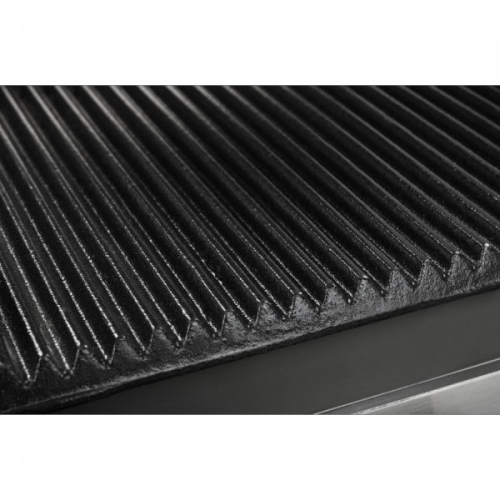 Grill kontaktowy - 2x1800 W - ryflowany