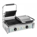 Grill kontaktowy - 2x1800 W - ryflowany