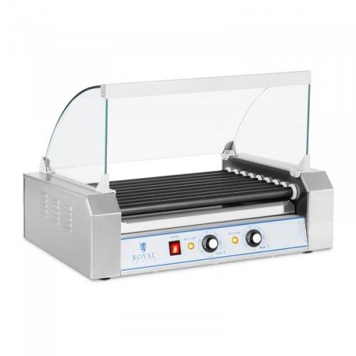 Grill rolkowy - 9 rolek - teflon