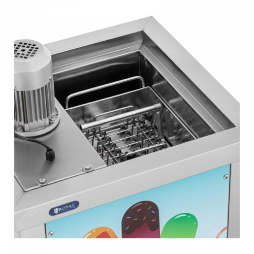 Zmrzlinový stroj - zmrzlina na tyčinke (80 ml) - 40 kusov (15 minút) / 3000 kusov (deň)
