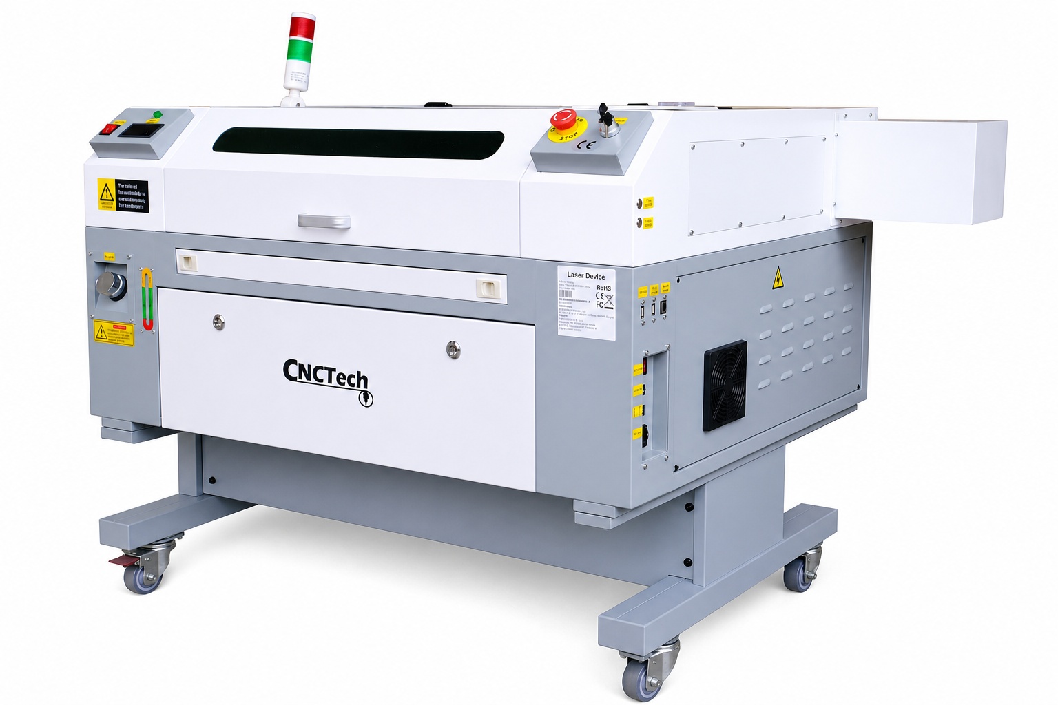 Laserový ploter CO2 80W KH7050 – pohľad na zariadenie