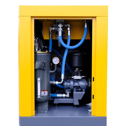 3-v-1 skrutkový kompresor 11 kW | 1500 l/min | 500 l nádrž a odvlhčovač