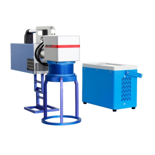 Prenosný laserový gravírovací stroj na značenie povrchov, odolný voči UV žiareniu, 5 W, 100 x 100 mm
