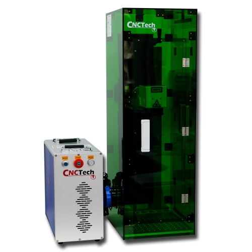 Ochranný kryt s extraktorom RX-1 pre vláknové lasery