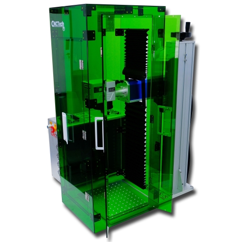 Ochranný kryt s extraktorom RX-1 pre vláknové lasery