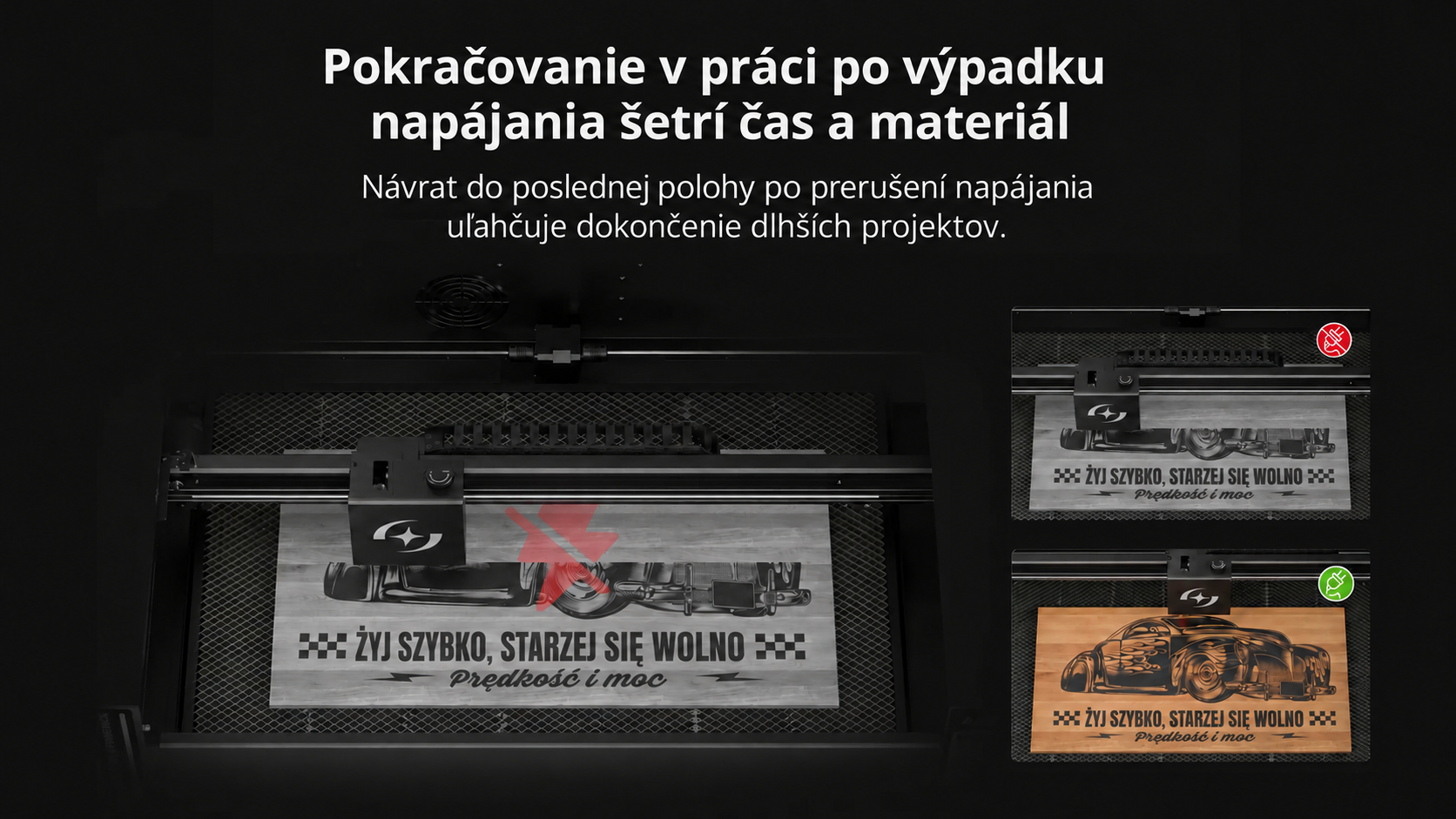 Obnovenie po výpadku prúdu