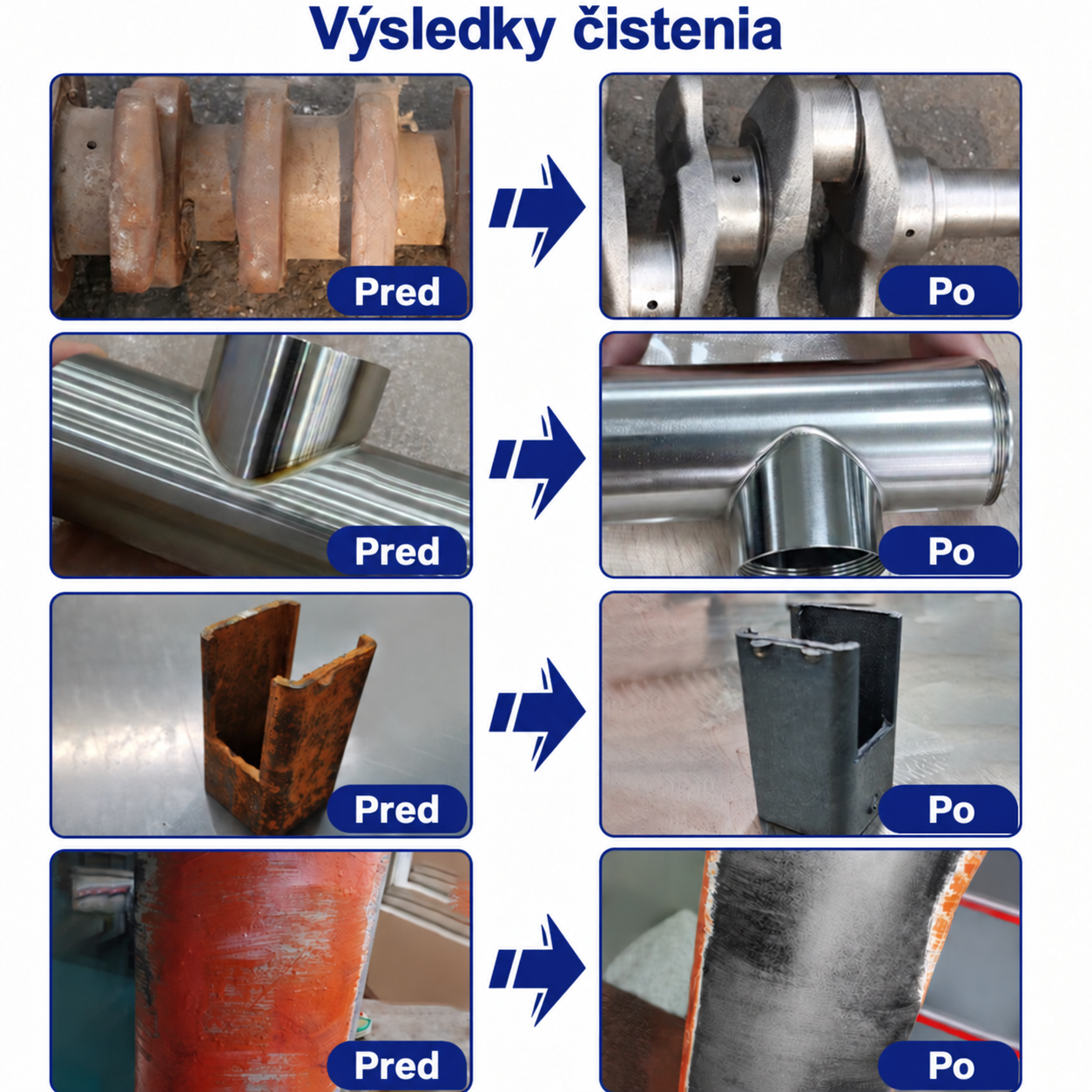 Príklad laserovej práce s kovovým prvkom