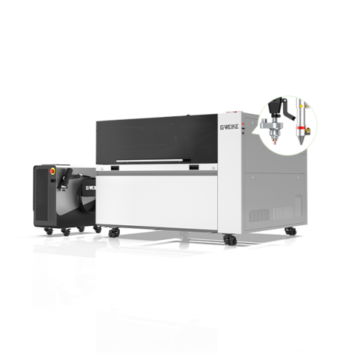 GWEIKE M3 PRO — zdroj FIBER a stôl s laserom CO₂